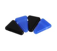 TOYANDONA 4pcs Meditation Tuning Fork Holder Silicone Stand Triangle Base Portable Stability Tool for Sound Healing Therapy Instrument Support