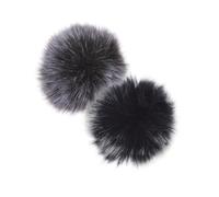 TOYANDONA 4pcs Mini Lavalier Microphone Windscreen Covers Soft Noise Absorbing Furry Wind Muffs for Outdoor Wind Noise Reduction Compact Lapel Mic Windshield for Clear Audio Recording