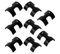 TOYANDONA 4Pcs Mountain Bike Handlebar Stem Shim Adapter Reducer, Aluminum Alloy Handlebar Mount Conversion Adapter for Mountain Bike Stem Riser, Cycling Parts for Adult Bicycle Accessories