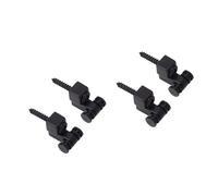 TOYANDONA 4pcs Musical Instruments Accessories Metal Roller String Tree Retainer for Guitar Bass Guitar Winder