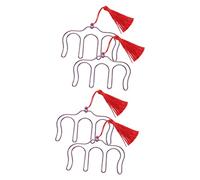 TOYANDONA 4pcs Musical Score Holder Metal Sheet Music Page Clip Piano Score Holder Smooth Craftsmanship