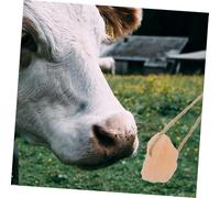 TOYANDONA 4pcs Natural Pink Salt Lick Blocks for Livestock Mineral Rich Horse Salt Blocks for Deer Cattle and Rabbits Convenient for Easy Handling and