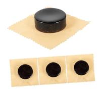 TOYANDONA 4pcs Natural Safe and Rosin for and Violin Strings Low-dust Design for Stringed Instruments Environmental Black