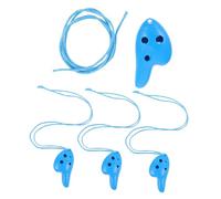 TOYANDONA 4Pcs Ocarina for Beginners Mini Plastic Ocarina Musical Instruments for Smooth Surface Easy to Play for Music Lovers and Festivals