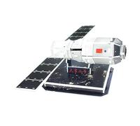 TOYANDONA 4pcs Paper Spacecraft Jigsaw Puzzle for Boys and Girls Space Shuttle Toy Model Ufo Model Kit Handcrafted Rocket Ship Toy