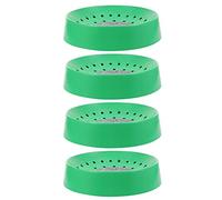 TOYANDONA 4PCS Pigeon Nesting Bowl Set Bird Breeding Nest and Hatching Bowl for Racing Pigeons Doves and Quails Sturdy and Easy to Clean Mat