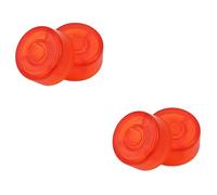 TOYANDONA 4pcs Plastic Guitar Pedal Knob Caps for Footswitch Topper Replacement Guitar Effect Pedal Button Caps Music Instrument Part for Accessory