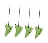 TOYANDONA 4pcs Portable Ocarina Mini Musical Instrument for Beginners for Birthdays and Festivals Sound for Family Gatherings