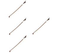 TOYANDONA 4pcs Practical Violin Bow for Beginners Handmade Bow Natural Horsetail Hair for Violin Practice and Performance