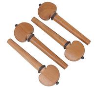 TOYANDONA 4pcs Professional Cello Tuning Pegs Wooden Tuning Keys Cello Accessories Violin Pegs String Instrument Part Replacement