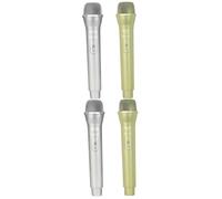 TOYANDONA 4pcs Prop Microphone Toy Fake Microphone for Toddlers Speech Practice Stage Mic Toy Pretend and Girls Party Favors