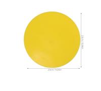 TOYANDONA 4pcs PVC Soccer Marker Discs High-visibility Flat Boundary Markers for Tennis Court and Outdoor Sports Lightweight and Portable Training Sign Discs in Red Yellow Blue Green