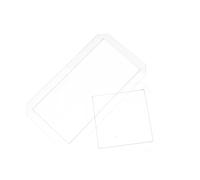 TOYANDONA 4Pcs Quilting Template Set Acrylic Rectangular and Diamond Patchwork Quilting Rulers for Sewing Craft DIY Patterns and Clothes Tailoring