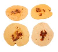 TOYANDONA 4Pcs Realistic Fake Vomit Prank Soft Barf for Halloween Parties Jokes Pranks for April Fools Day Party Supplies Lifelike Throw Up Simulation