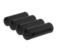 TOYANDONA 4pcs Retractable Barrier Strap End Abs Material Elegant Design Suitable for Public Spaces and Offices