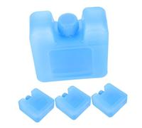 TOYANDONA 4Pcs Reusable Ice Blocks for Coolers Portable Freezer Packs with Water Fill Design Leak Resistant Cooling for Air Conditioner Fans and Office Use