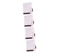 TOYANDONA 4pcs Safety Window Lock for Kids Childproof Door Lock Soft Rubber Pad Protection