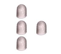 TOYANDONA 4pcs Silicone Guitar Protectors Finger Caps for Ukulele Electric Guitar Mandolin Tear-resistant Comfortable Fit Reduces Finger Pain for Beginners and Guitarists