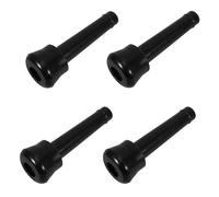 TOYANDONA 4pcs Silicone Milking Machine Liners for Sheep and Goat, Black Milker Machine Teat Cup Liners with Optimized Pulsation Rhythm and Sturdy Silicone Material, for Family or Smallscale