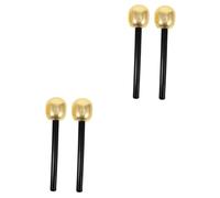 TOYANDONA 4pcs Simulation Microphone Prop Realistic Fake Mic for Boys and Girls Holiday Activities Birthday Parties Sturdy Design High Simulation Details Reusable Toy