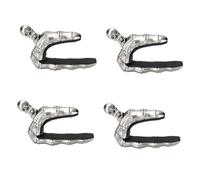 TOYANDONA 4pcs Skull Ghost Finger Guitar Capo Clip Stylish Tone Modified Capo for Acoustic Electric and Ukulele Lightweight Scratch-resistant Design for Quick Adjustments