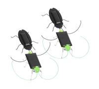 TOYANDONA 4pcs Solar Powered Insect Models Realistic Cockroach and for Educational Solar Energy Bug Playthings for Indoor and Outdoor Learning Fun