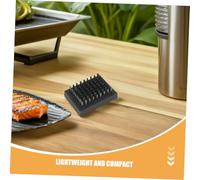 TOYANDONA 4pcs Stainless Steel Bbq Wire Grill Brush Heavy Duty Outdoor Cleaning Tool with Deep Cleaning Bristles Portable Barbecue Accessory for Grates