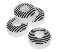 TOYANDONA 4pcs Sturdy Pu Skateboard Wheels 95a for Street Skateboarding with Enhanced Control and Reduced Rolling Resistance, Replacement Quad Wheels for Adult Riders on Urban Streets