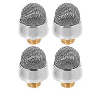 TOYANDONA 4pcs Stylus Tip Refills Replacement Nibs with Conductive Cloth Silver Fiber Wear-resistant Fine Tips for Touch Screen Pens for Designers Architects Engineers
