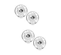TOYANDONA 4pcs Tone Note Key Full-scale Pitch Pipe Guitar Tuner for Violin and Bass Tone Pitch Pipe Tuner