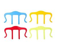 TOYANDONA 4pcs Type Piano Score Holder Acrylic Score Clamp Musical Holder Song Tablature Clips Book