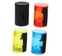 TOYANDONA 4pcs Ukulele Finger Shakers Rhythm Hammer Sand Bells Musical Instrument Accessories Plastic Iron Beads for Ukulele Band Performances and Musicians on The Go