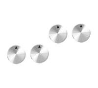 TOYANDONA 4pcs Unique Volume Control Knob Aluminum Alloy Amplifier Knob for Replacement for Guitar Control and Switch Electronics