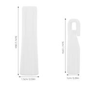 TOYANDONA 4pcs Vertical Blind Wand Grip and Hook Window Blind Tilt Tip Pull Rods Pole Handle Grips Opener Stick Replacement Parts