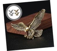 TOYANDONA 4pcs Vintage Eagle Brooch Pin Retro Charm Lapel Pins for Men for Women for Wedding Suits Hats Cardigans Clothes Ornament with Fine Craftsmanship Symbol of Strength