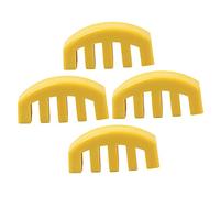 TOYANDONA 4pcs Violin Mute Rubber Practice Mute Violin Silencer Replacement Accessory Parts for Practice