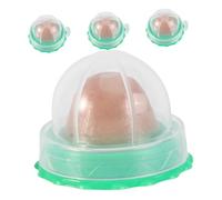TOYANDONA 4pcs Wall Mounted Edible Cat Lickable Candy Balls for Daily Feeding and Training Versatile Treats to Enhance Tongue Movement and Oral Health for Cats and Kittens