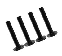 TOYANDONA 4pcs Wall Mounted Weight Plate Rack for Gym - Iron Barbell Plate Storage Organizer - Heavy-duty Wall Mount Weight Holder Shelf for Fitness Equipment Storage