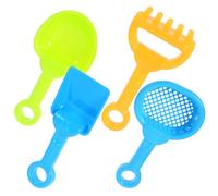 TOYANDONA 4Pcs Wear Resistant Interactive Beach for Portable Sand Play Tools Random Colors for Schools Parks and Backyard Fun