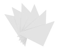 TOYANDONA 4pcs White Triangle Corner Guards for Foosball Table Edges Cushion, Anti-collision Protective Covers for Table Football Accessories