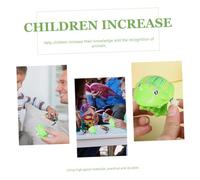 TOYANDONA 4Pcs Wind-up for Clockwork Animal Cognitive Learning with Cartoon Design Lightweight and Compact Spring Educational Playthings