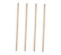 TOYANDONA 4pcs Wooden Mahjong Putter Smooth Grip Ruler for American Mahjong Games Compatible with Standard Construction Enhanced Control and Comfort
