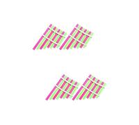 TOYANDONA 4sets Colorful Panpipe Kit for Students Educational Science Experiment Toy Create Your Own Musical Instrument for Indoor and Outdoor Use