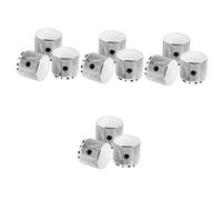 TOYANDONA 4sets Metal Volume Control Knobs for Electric Guitar Bass Guitar Accessories Volume Knob Replacement 3pcs*4