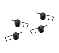 TOYANDONA 4sets Metal Volume Knob for Electric Guitar Control Knob Tone Guitar Accessories