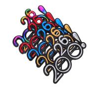 TOYANDONA 5 Pairs Graduation Party Glasses Electroplated Photo Booth Props with Mark Frame Lightweight Comfortable Festival Accessories for Year's Eve Celebration