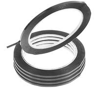 TOYANDONA 5 Rolls of Black Violin Fretboard Tape for Beginners, Easy to Remove Finger Position Labels without Damage, Thin Tape for Fiddle Practising and Learning Notes
