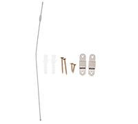 TOYANDONA 5 Set Safety Furniture Anchors Tip Straps for Proofing Heavy Duty Design to Secure Bookshelf Closet Tv Prevents Accidental Overturns and Injuries