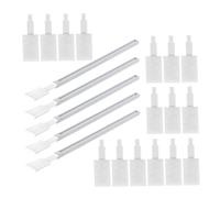 TOYANDONA 5 Sets Disposable Toilet Brush with Removable Heads Ergonomic Handle Crevice Cleaning Brushes for Corner and Household Use with Replacement Heads Convenient and Hygienic Cleaning