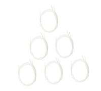 TOYANDONA 5 Sets Nylon Ukulele Strings 21/23/26 Inch Soprano Concert Tenor Strings Accessories White for Ukulele Replacement and Maintenance